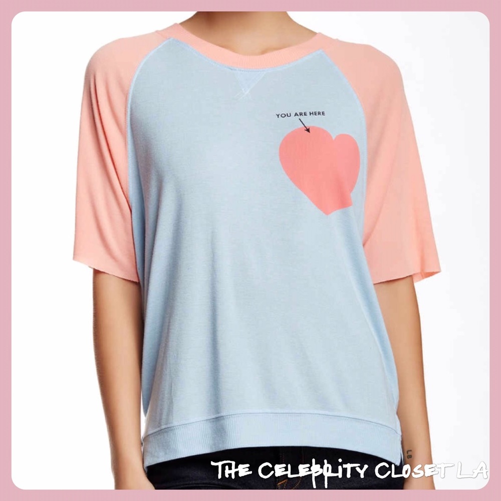 Wildfox NWT You are here Top - SUPER SOFT MATERIAL